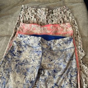 3 pairs of Calvin Klein workout pants. $10 each
3 for $20